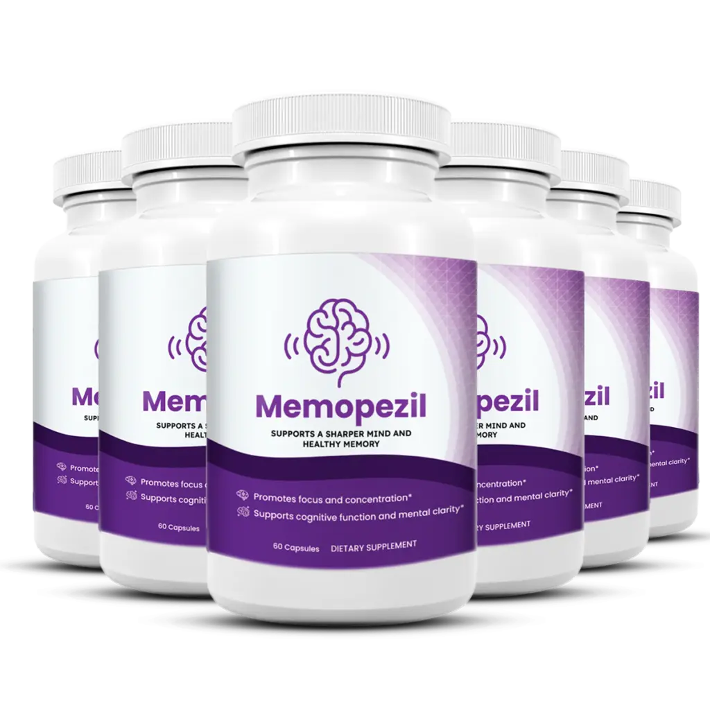 Memopezil nail supplement 6 bottle best value package